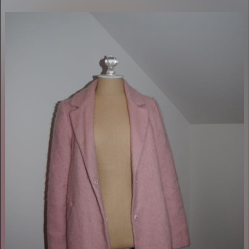 Pink pea coat - Picture 3 of 4